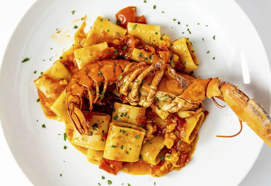Paccheri astice